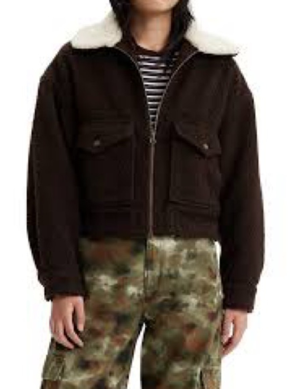 Women’s Levi’s Baby Bubble Wool Trucker Jacket | XL | Like New